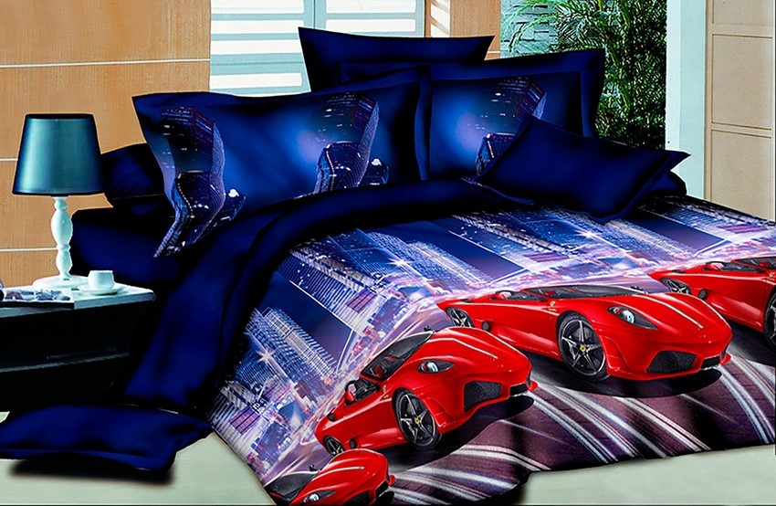 

Комплект постельного белья Tag Tekstil 150х215 "Gonki"