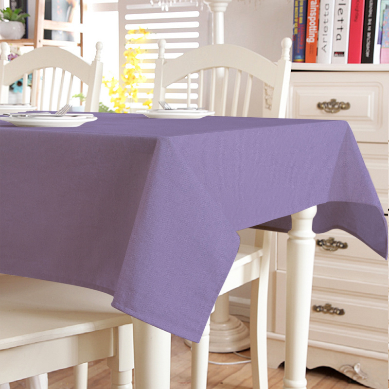 Скатерть на стол круглая Time Textile Kanzas Lavender Ø140 см (ttx ...