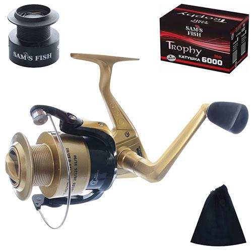 

Катушка рыболовная Sams Fish 6000 3bb передний фр./запасная шпуля SF23804