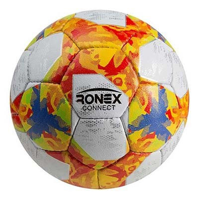 

Мяч футбольный Grippy Ronex AD/Connect №5,оранжевый