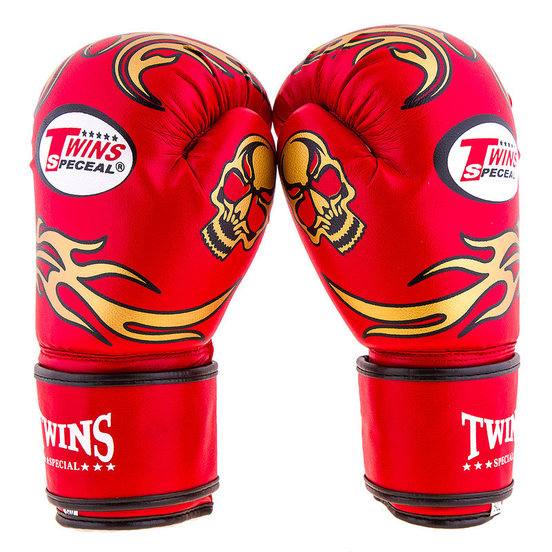 

Боксерские перчатки Twins, PVC, 12oz, красный