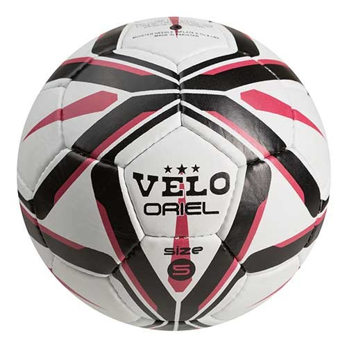 

Мяч футбольный Grippy Velo ORIEL, красно-черный, №5.