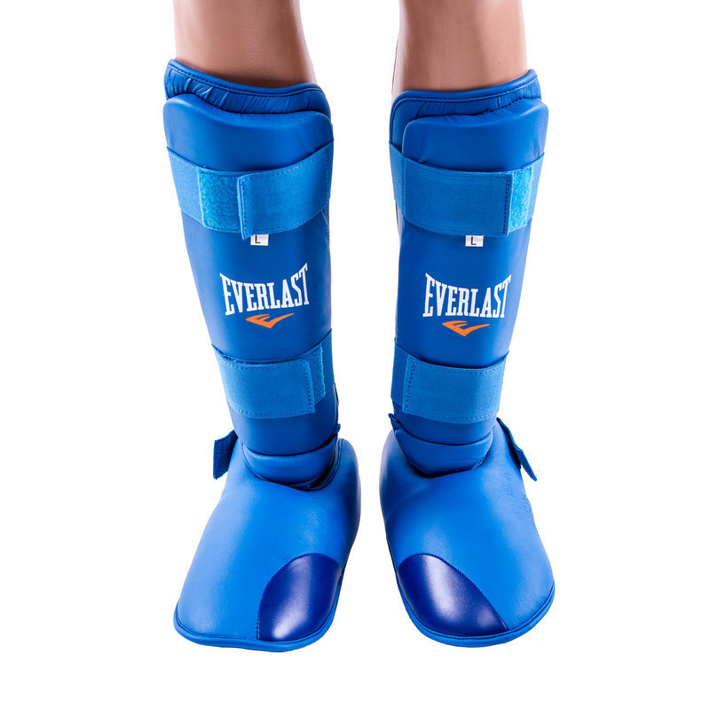 

Защита ноги Everlast, голень и стопа отдельно, размер L, синий, mod PU511B