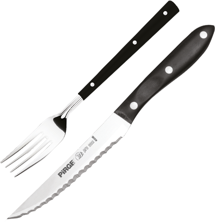 

Набор столовых приборов Pirge Pro 2001 2 предмета Black