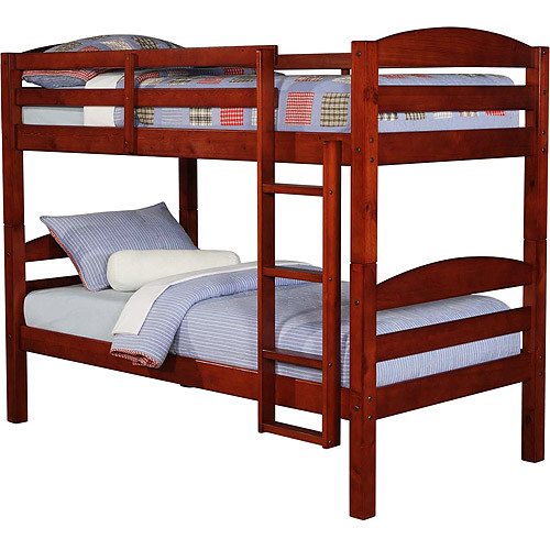 

Двухярусная кровать Dreamwood Твайс, цвет вишня, массив ясень