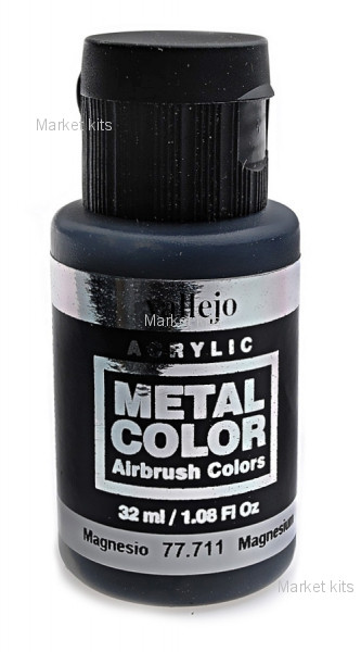 

Краска акриловая "Metal Color" магнезия, 32 мл Vallejo (VLJ77711)