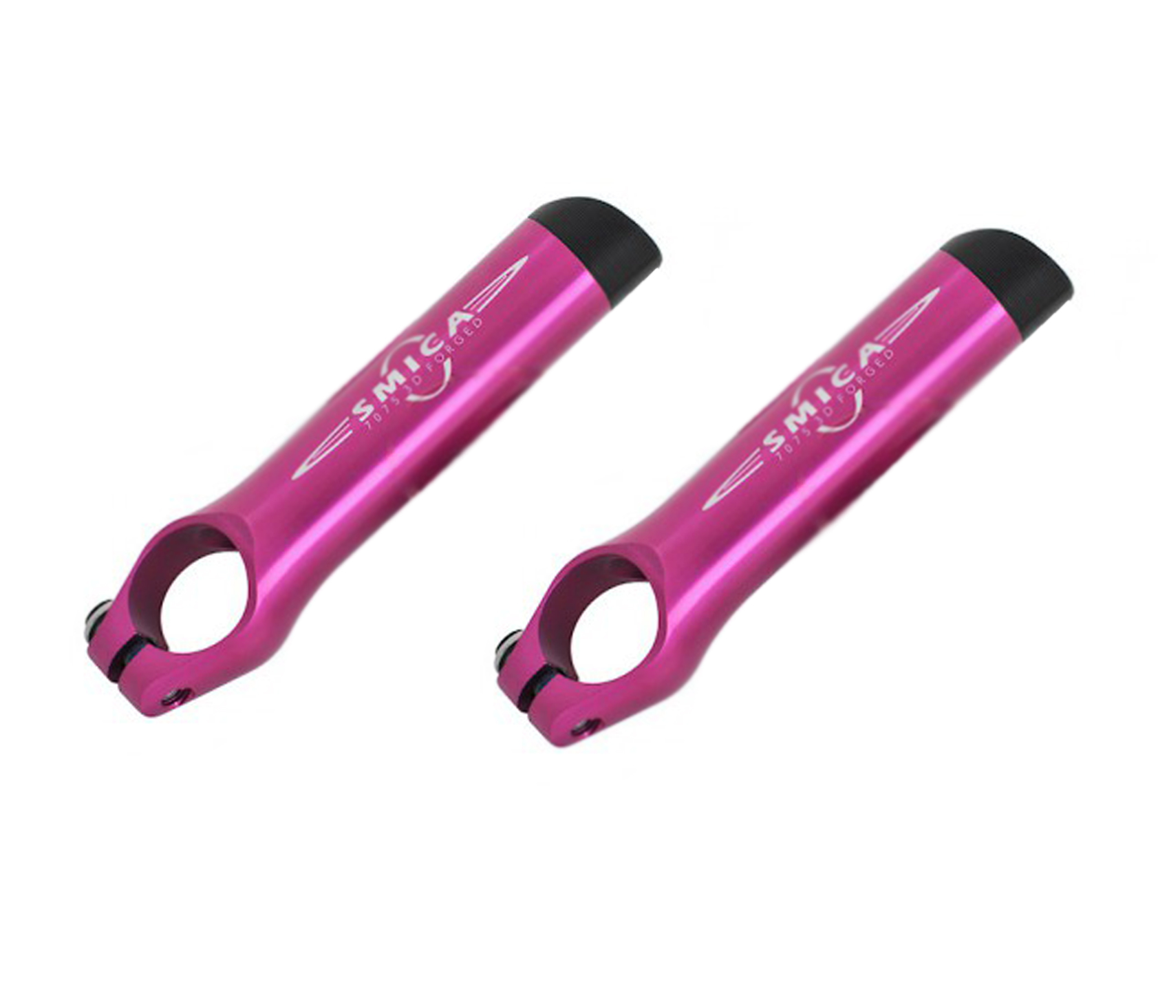 

Рожки Smiga Alu Micro Bar, розовый (C-KR-0075)