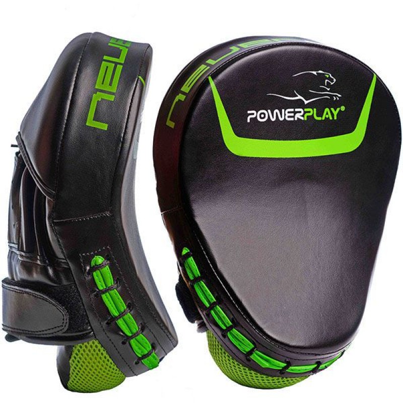 

Лапы боксерские PowerPlay Black/Green, код: PP_3041_Green