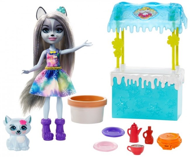 

Игровой набор Enchantimals Магазинчик с вафлями Хаски Хавн (GJX37)