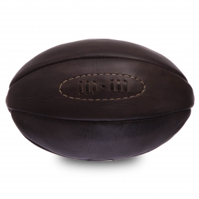 

Мяч для регби кожаный VINTAGE F-0267 Rugby ball , тёмно-коричневый,6 панелей (PL001362)