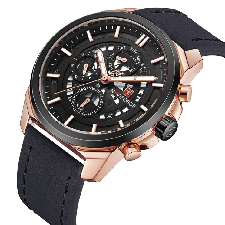 

Мужские часы Naviforce 9129 (Gold)