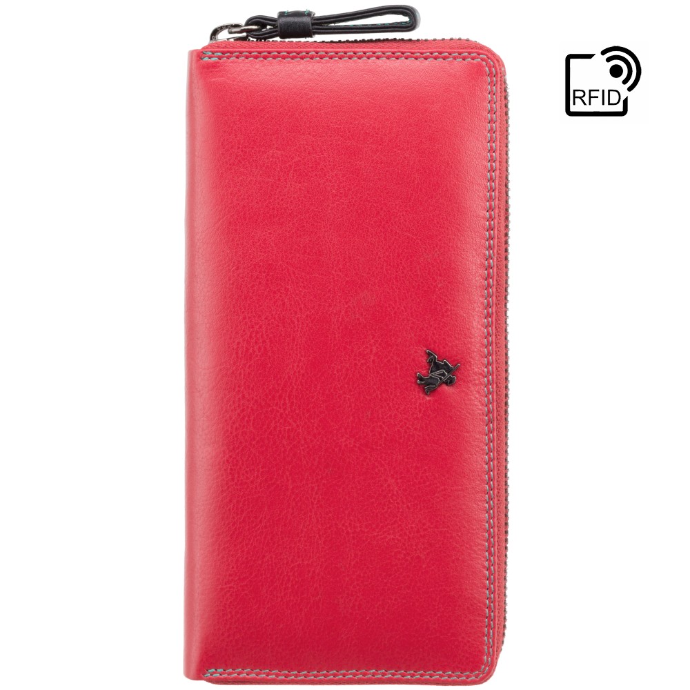 

Кошелек женский Visconti SP79 Violet c RFID (Red Multi Spectrum) Visconti красный мультиколор