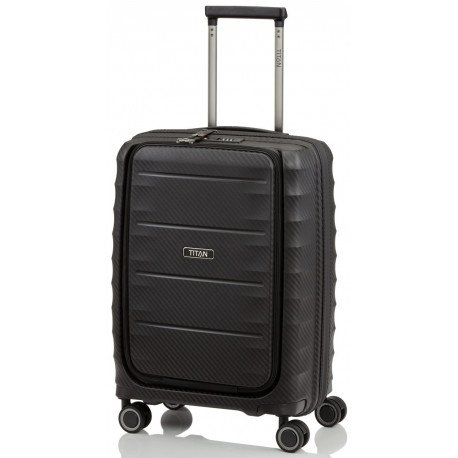 

Чемодан Titan HIGHLIGHT/Black S Маленький Ti842409-01 черный