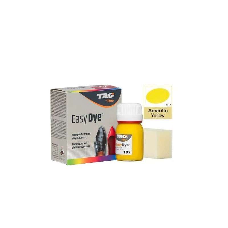 

Краска для кожи желтая 107 TRG Easy Dye, 25 мл
