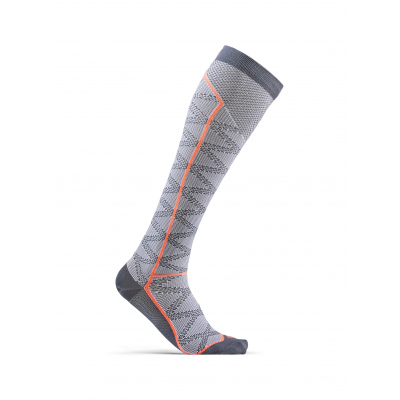 

Термобелье Craft Compression Pattern Sock 37-39 CINDER/SHOCK