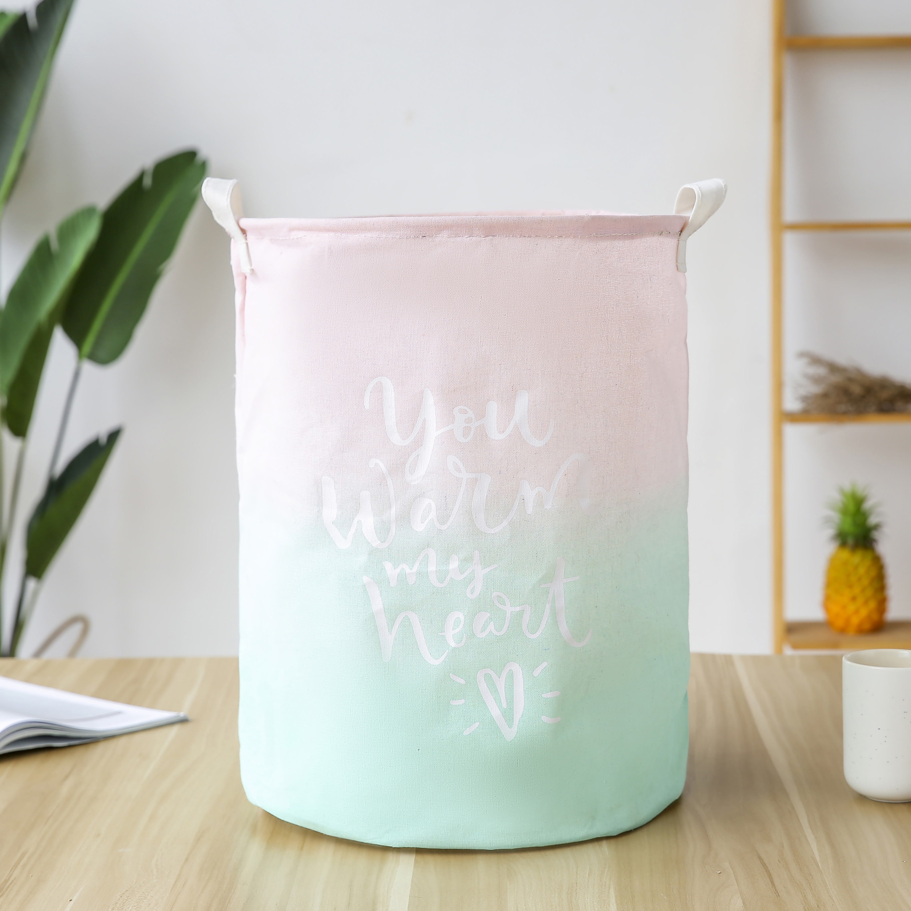 

Корзина для игрушек, белья, хранения Градиент Berni Home Зеленый (49467)