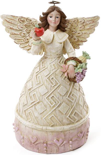 

Статуэтка декоративная "Ангел с яблоком" 14х10.5х20см