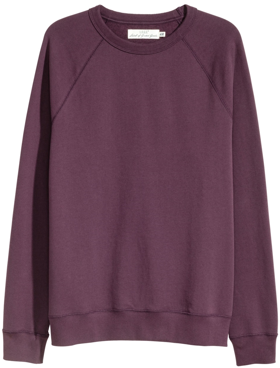 

Свитшот H&M 05343616 XS Фиолетовый
