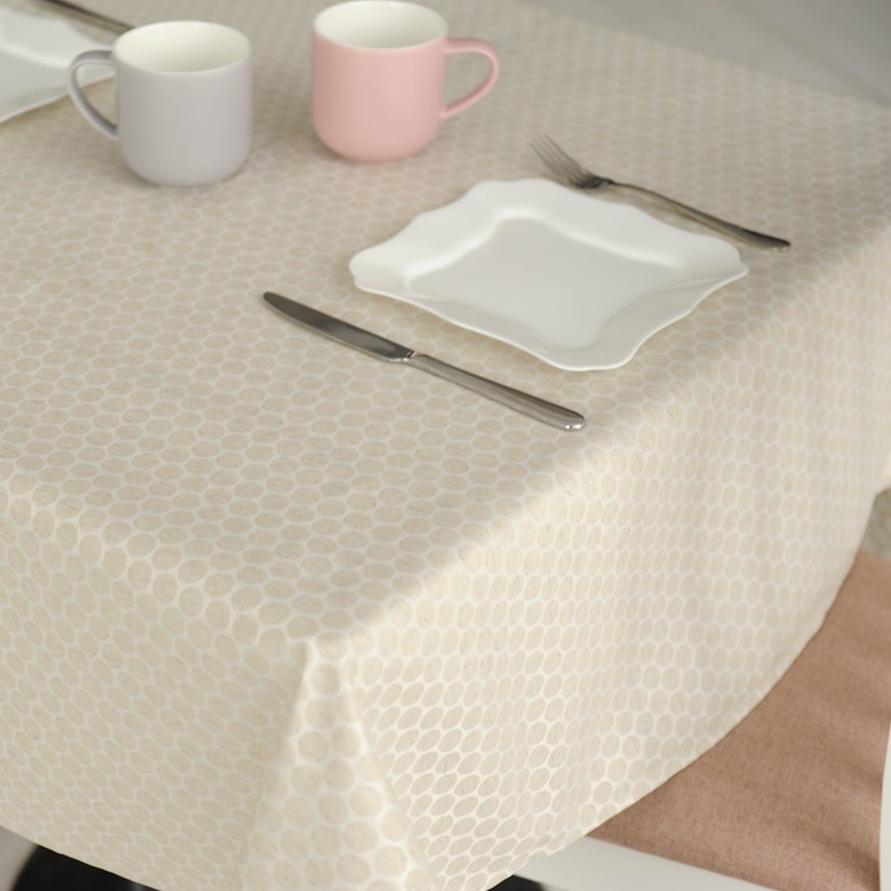 

Скатерть Lodex Akril Beige 155х280 Водоотталкивающая