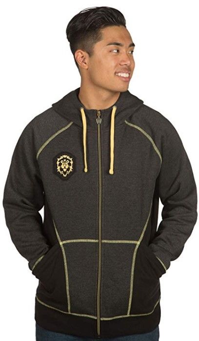 

Толстовка JINX World of Warcraft Zip-Up Hoodie - Alliance Classic Premium, M