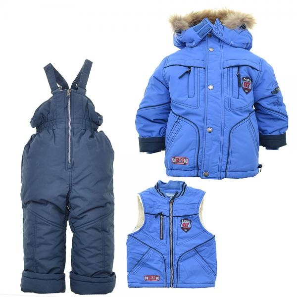 

Костюм зимний Kiko/Donilo 2243M 86 см Голубой