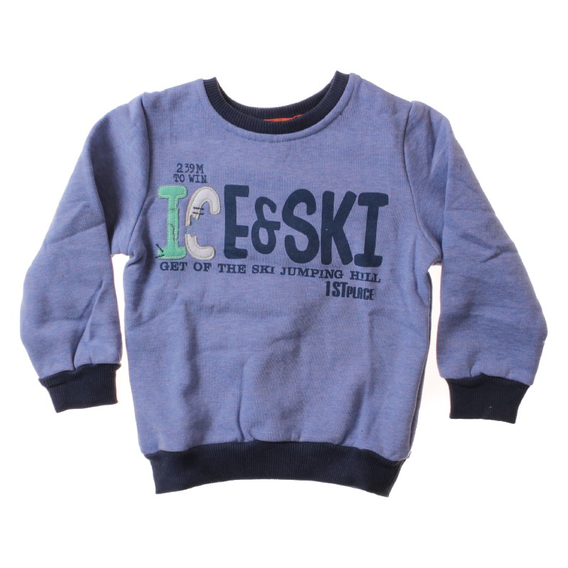 

Футболка с длинным рукавом для мальчика VALENZA 51375 110 см индиго (410681)