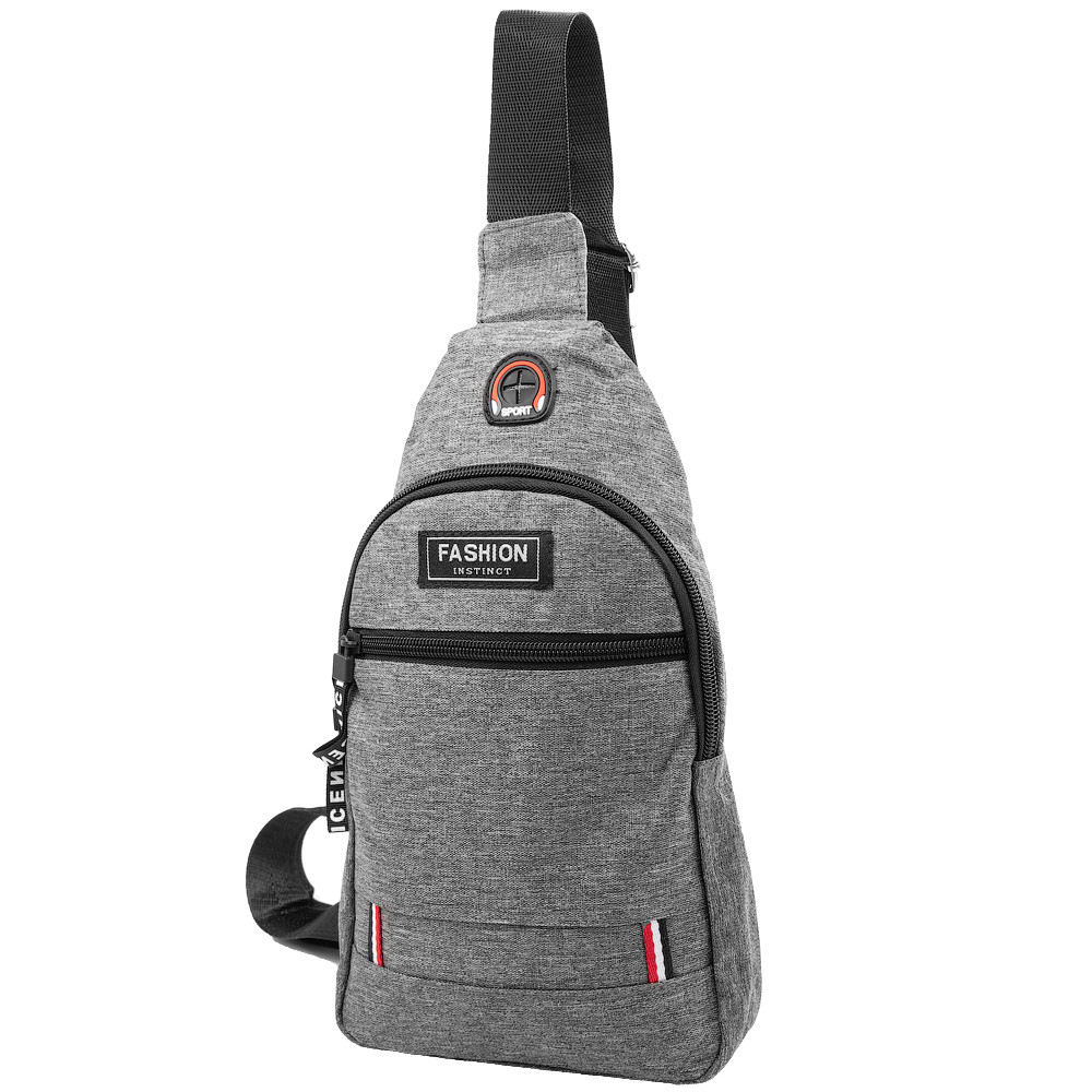 

Мужская сумка-рюкзак (3DETAM320-9) Valiria Fashion 17х30х4 см Серый 000131217