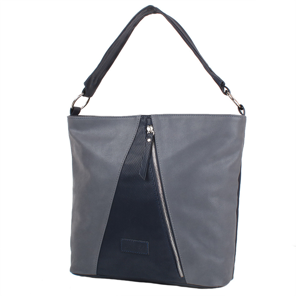 

Женская сумка (LK10203-grey-navy) Laskara 31х31х12 см Синий 000132501
