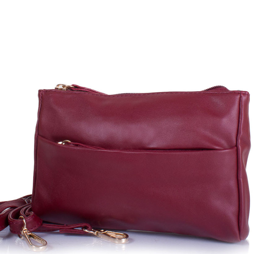 

Женский кожаный клатч-кошелек (A991161-red) Amelie Galanti 20х13,5х3 см Бордовый 000132610
