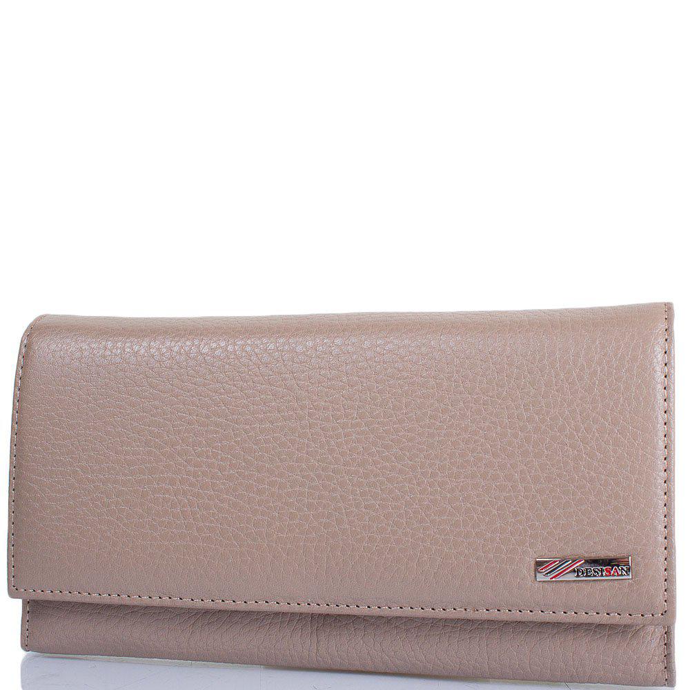 

Женский кожаный кошелек (SHI057-283) Desisan 19,3х10,5х3,5 см Бежевый 000131386