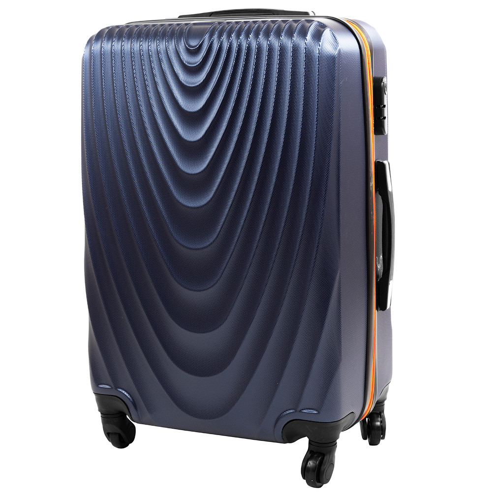 

Чемодан средний на 4-х колесах (RGL663M-dark-blue-orange) Rogal 40х55х24 см Синий 000133569
