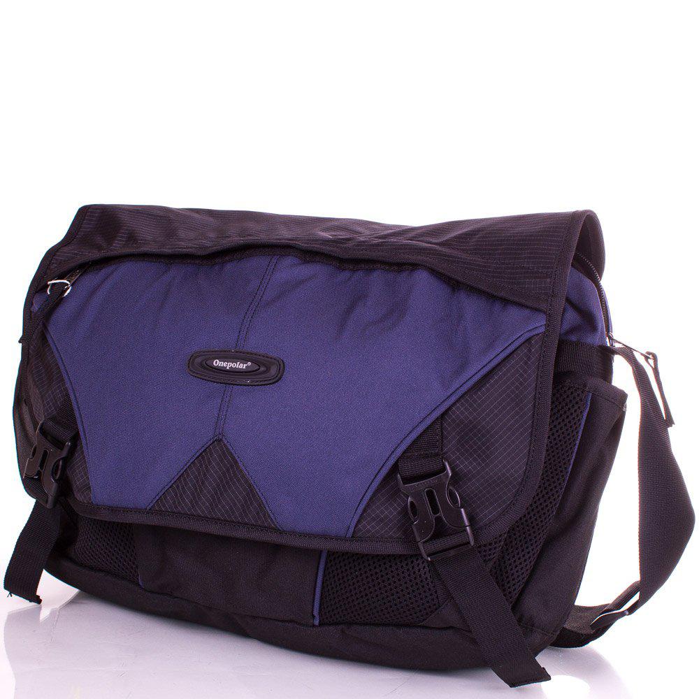 

Мужская спортивная сумка (W5049-navy) Onepolar 38х30х11 см Синий 000132885