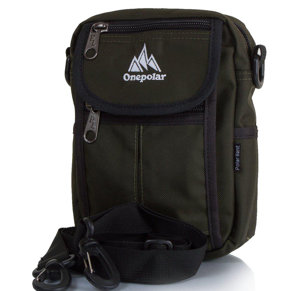 

Мужская спортивная сумка (W4177-green) Onepolar 14х20х4,5 см Темно-зеленый 000133533