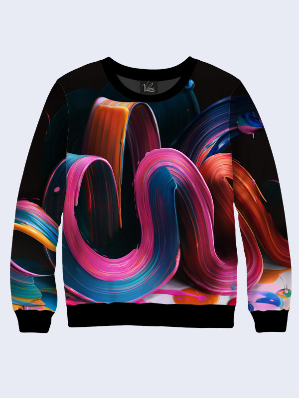 

Женский свитшот Color painting Vilno XS (42) 000137177