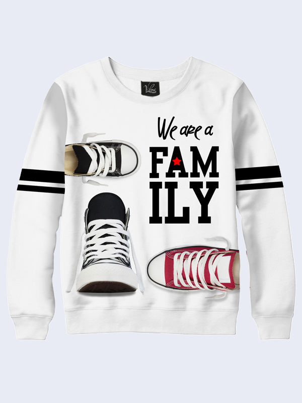 

Женский свитшот We are family (9853) Vilno M (46) 000136114