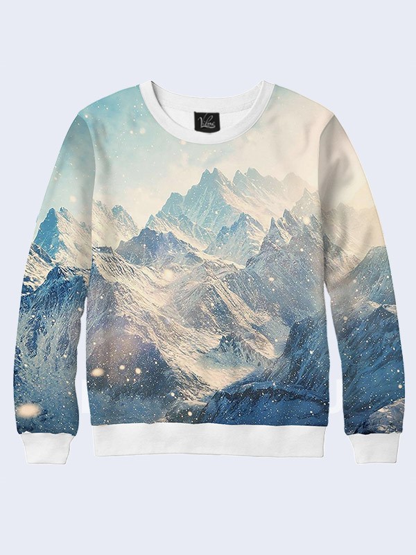 

Женский свитшот Snowy Mountains (9631) Vilno M (46) 000135639