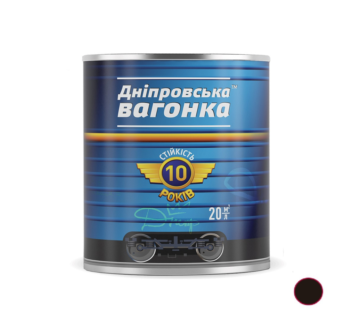 

Краска Днепровская вагонка Вагонка ПФ-133 темно-коричневый 2.5л (133-10)