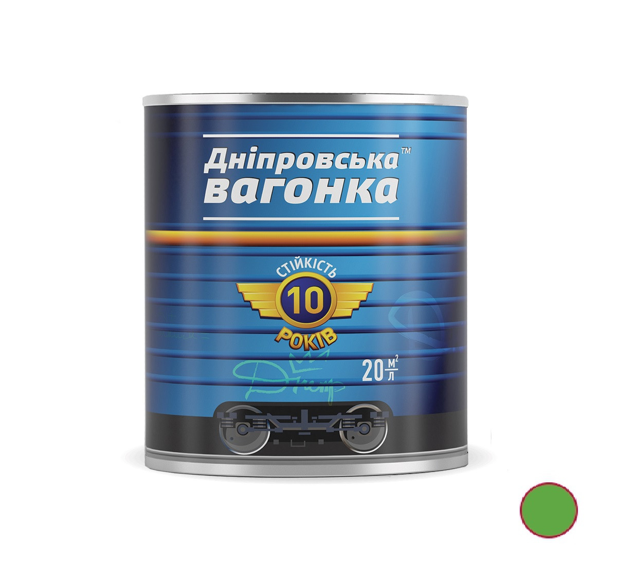 

Краска Днепровская вагонка Вагонка ПФ-133 светло-зеленый 2.5л (133-13)
