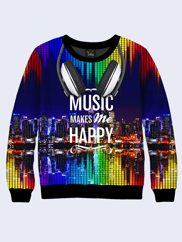 

Мужской свитшот Music night city (2904) Vilno M 000138232