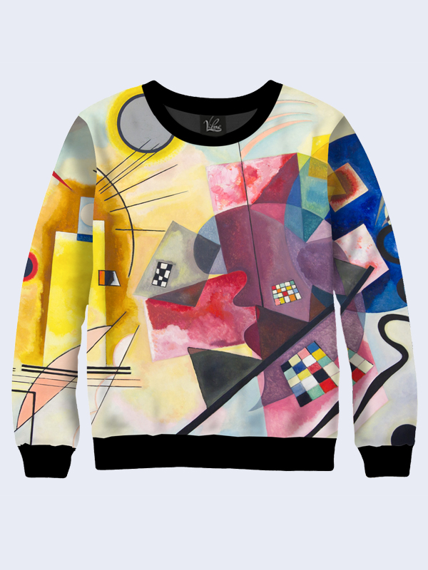 

Мужской свитшот Кандинский Желтый, красный, синий (2826) Vilno XL 000137920