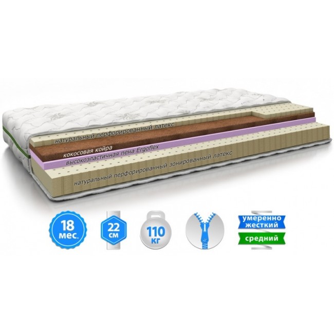 

Матрац EVOLUTION NIRVANA DUO 150х200 см