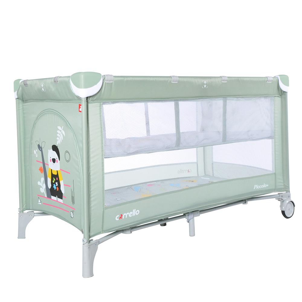 

Манеж CARRELLO Piccolo+ CRL-9201/2 Mint Green со вторым дном