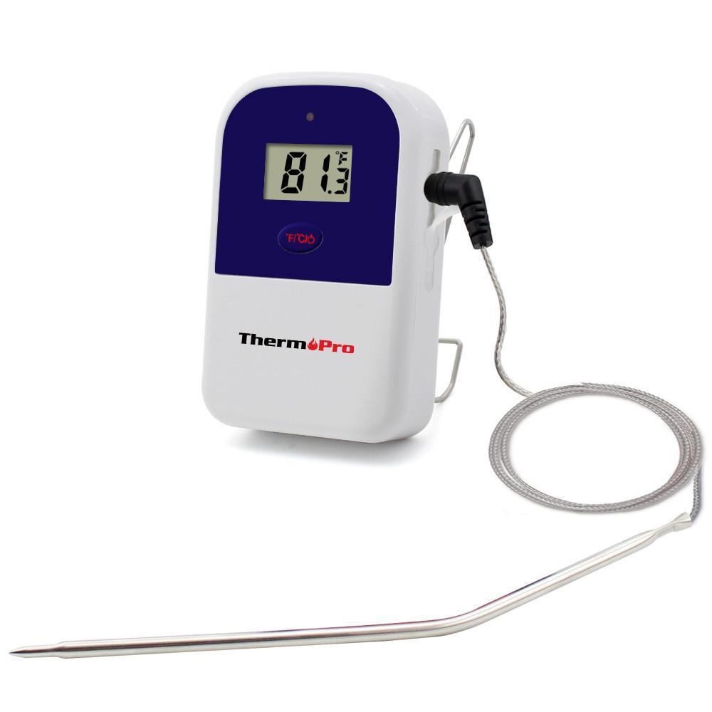 

Беспроводной термометр ThermoPro TP-11 с таймером и 8 режимами для мяса и рыбы