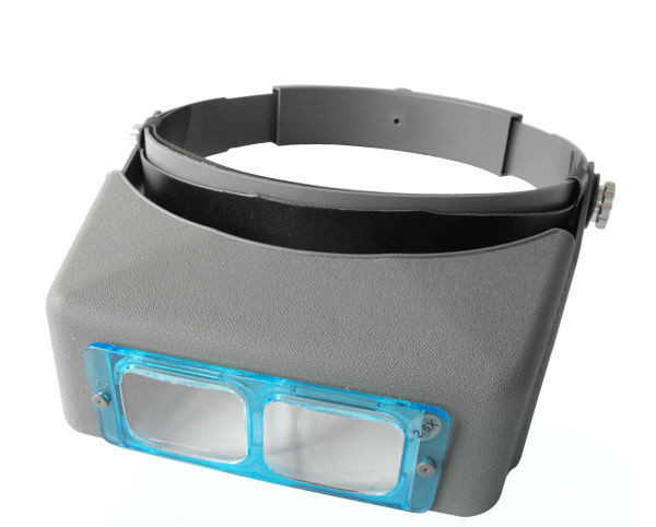 

Бинокулярная налобная лупа со стекляными линзами Magnifier 81007-В