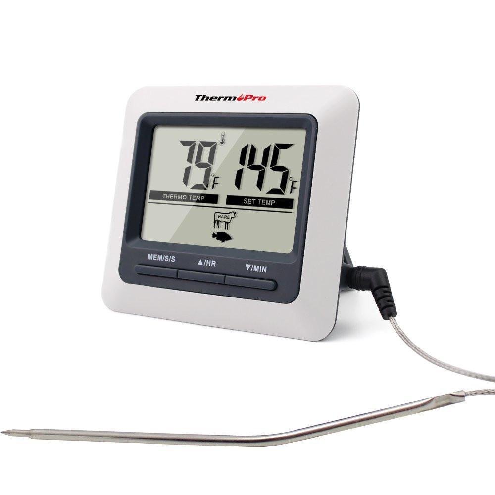 

Термометр для мяса Thermopro TP-04 (0C до +250C) с магнитом и таймером