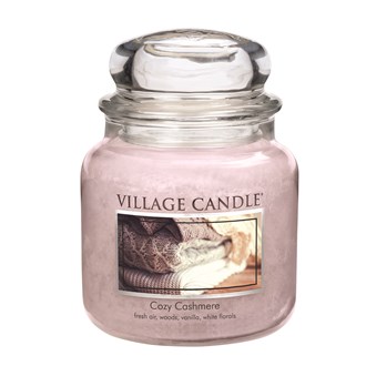 

Свеча Village Candle Уютный кашемир 455г (время горения до 105ч)