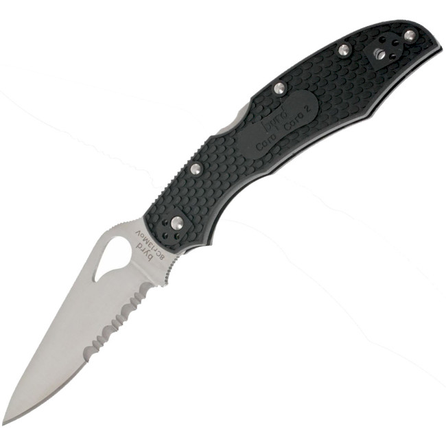 

Нож Spyderco Byrd Cara Cara 2 Emerson полусеррейтор (BY03PSBK2W)