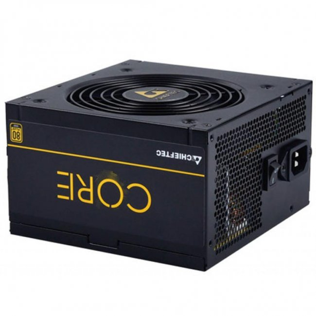

Блок питания Chieftec BBS-600S Core, ATX 2.3, APFC, 12cm fan, Gold, RTL