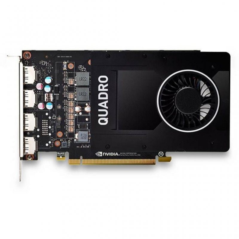 

Видеокарта QUADRO P2000 5120MB HP (1ME41AA)