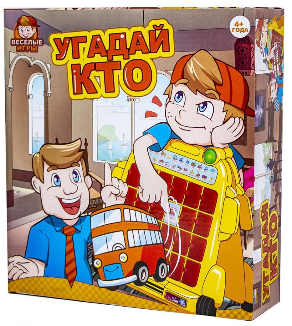

Настольная игра "Угадай Кто" Веселые Игры (fit0006088)